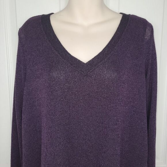 Gibson dark purple layered look open back large - Picture 3 of 9